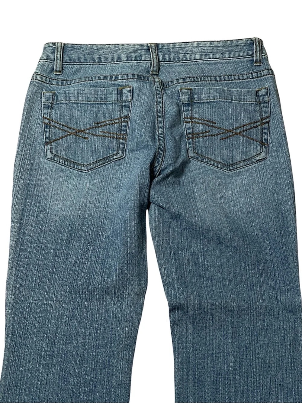 Aeropostale Hailey Curvy Skinny Flare Jeans Women’s 5/6 Short Medium Wash